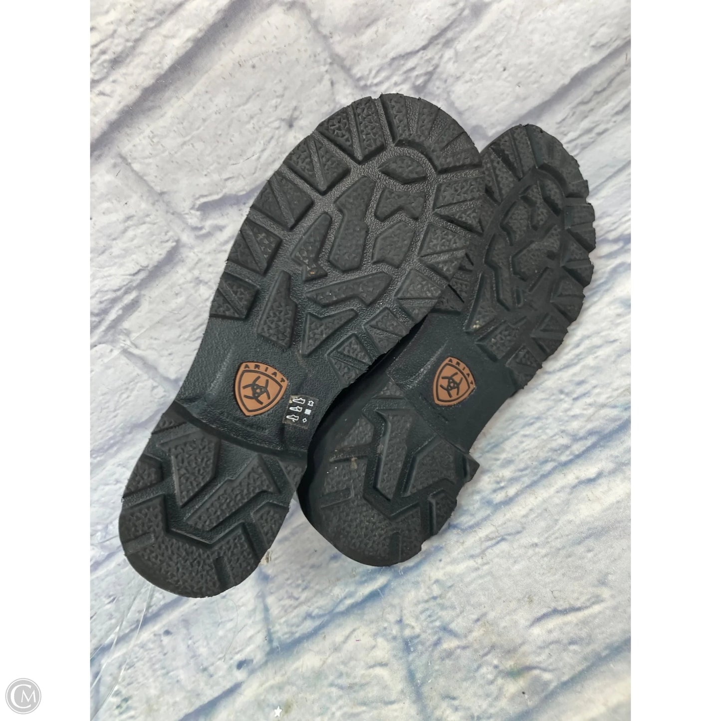 Boots Western By Ariat In Black & Blue, Size: 10
