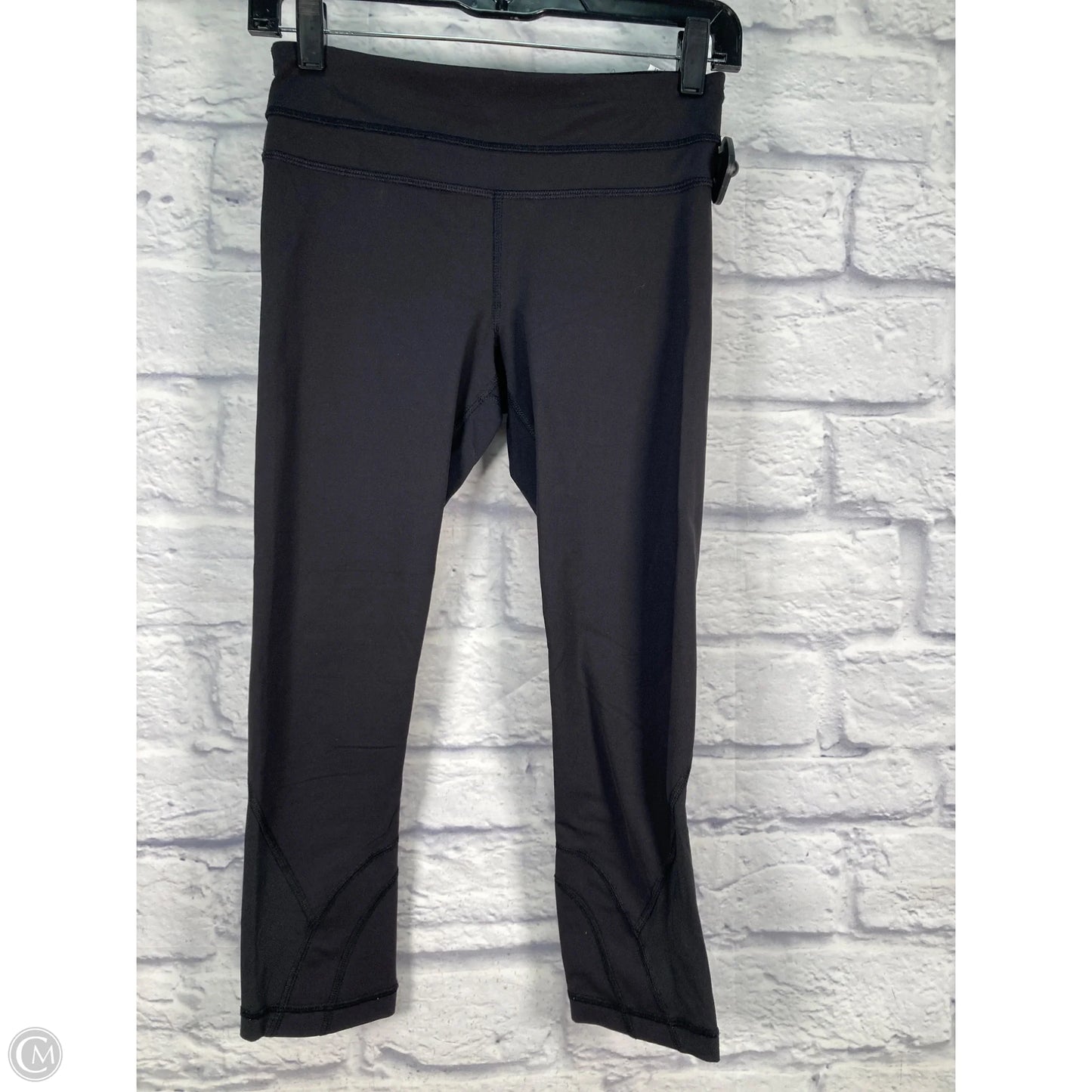Athletic Capris By Lululemon In Black, Size: 4