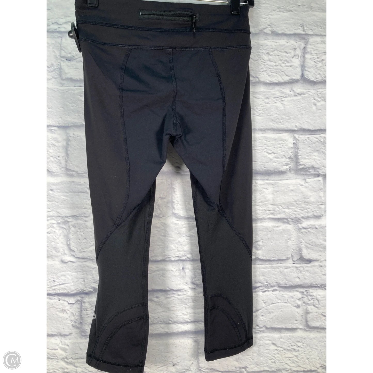 Athletic Capris By Lululemon In Black, Size: 4