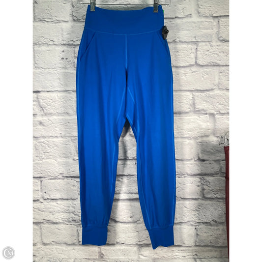 Athletic Leggings By Lululemon In Blue, Size: 4
