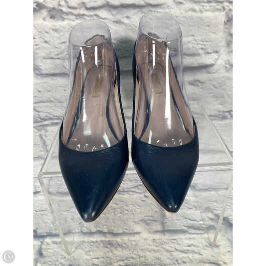 Shoes Heels Stiletto By Louise Et Cie In Blue, Size: 7