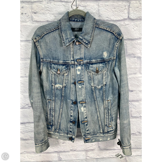 Jacket Denim By Able In Blue Denim, Size: S