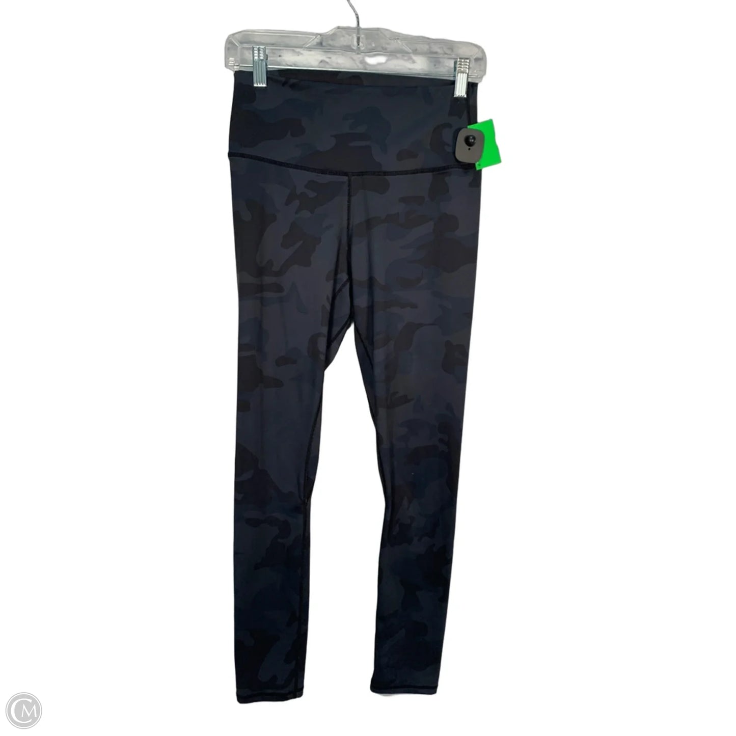 Athletic Leggings By Lululemon In Black & Grey, Size: 6