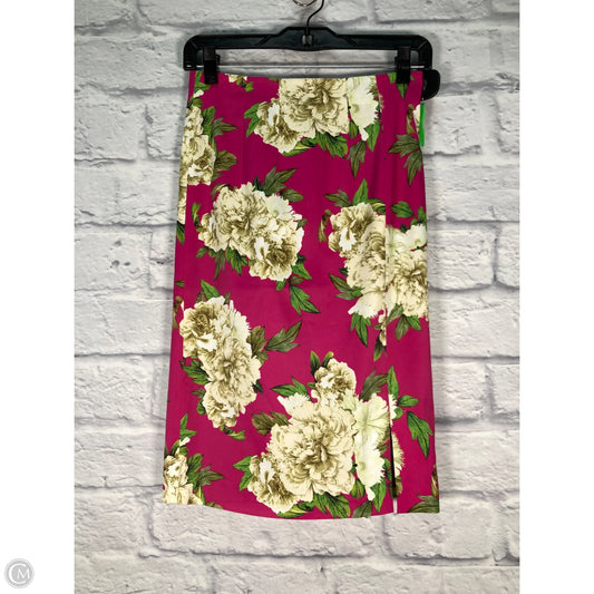 Skirt Mini & Short By Karen Millen In Floral Print, Size: 4