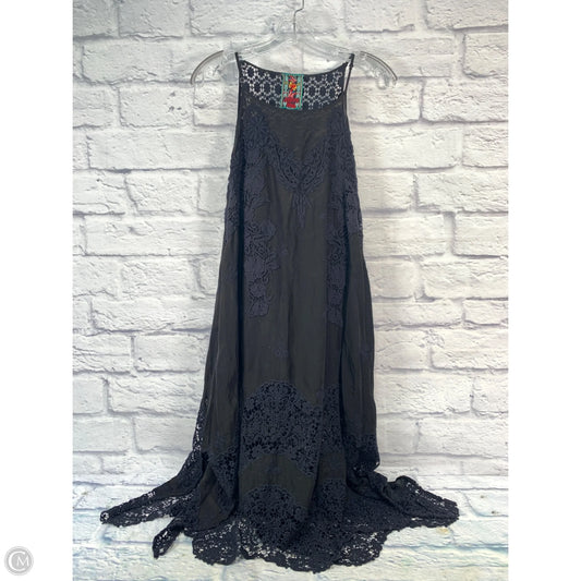 Dress Casual Midi By Johnny Was In Black, Size: S