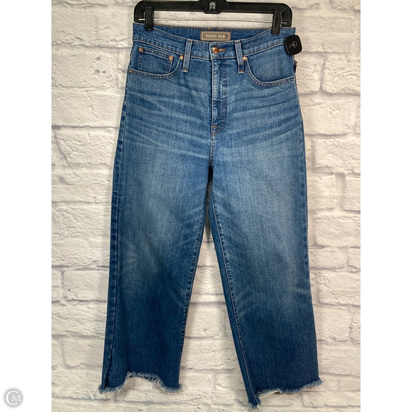 Jeans Wide Leg By Point Sur In Blue Denim, Size: 4
