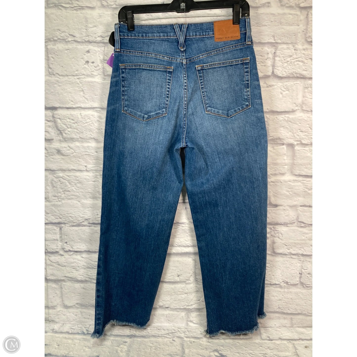 Jeans Wide Leg By Point Sur In Blue Denim, Size: 4