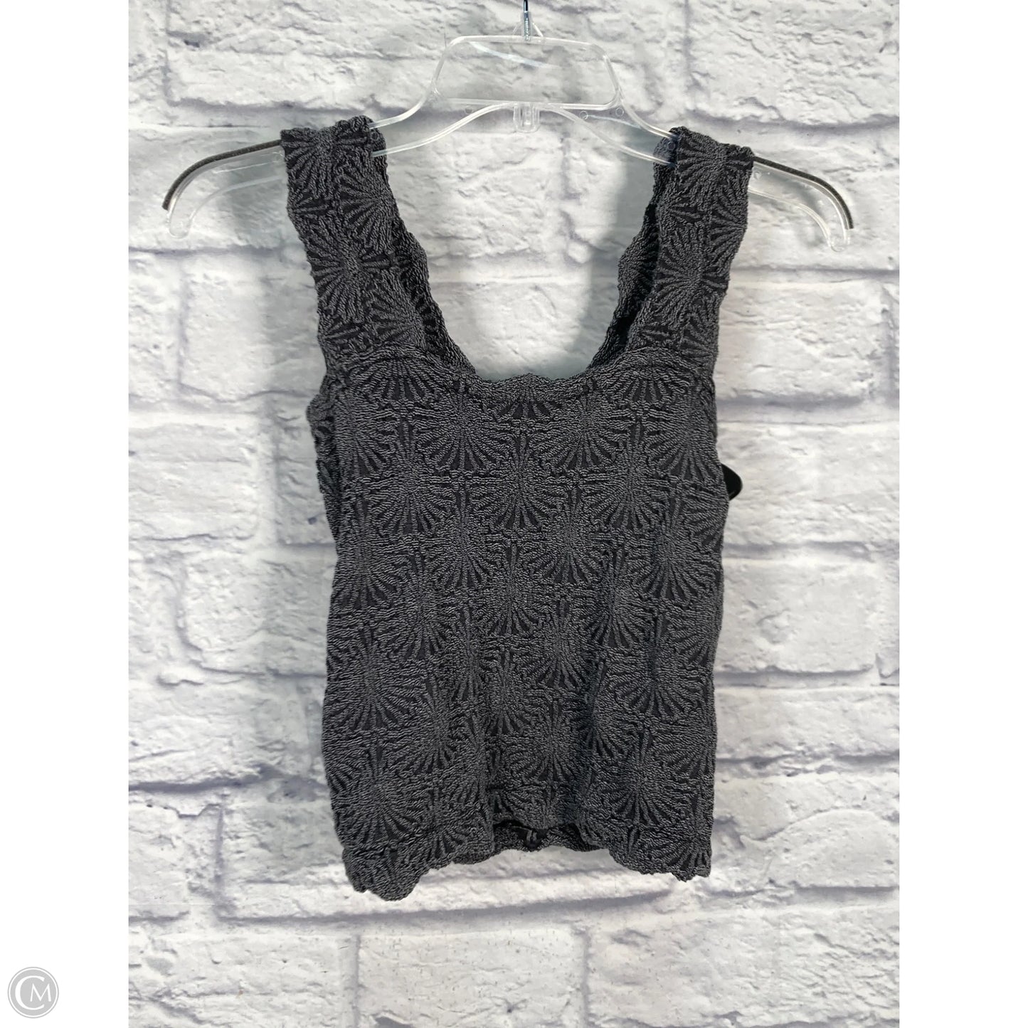 Top Sleeveless By Free People In Grey, Size: M
