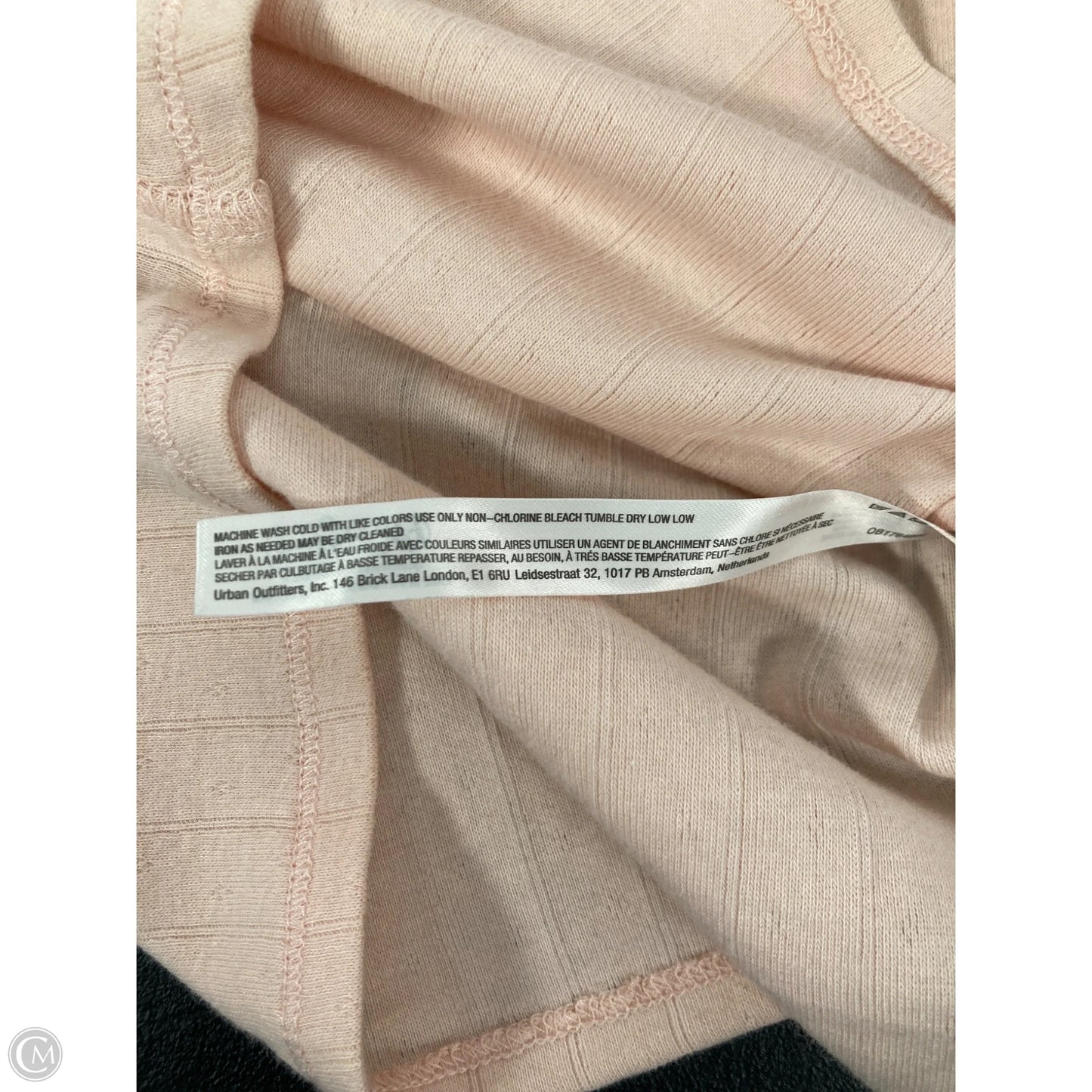 Top Short Sleeve By Free People In Pink, Size: M