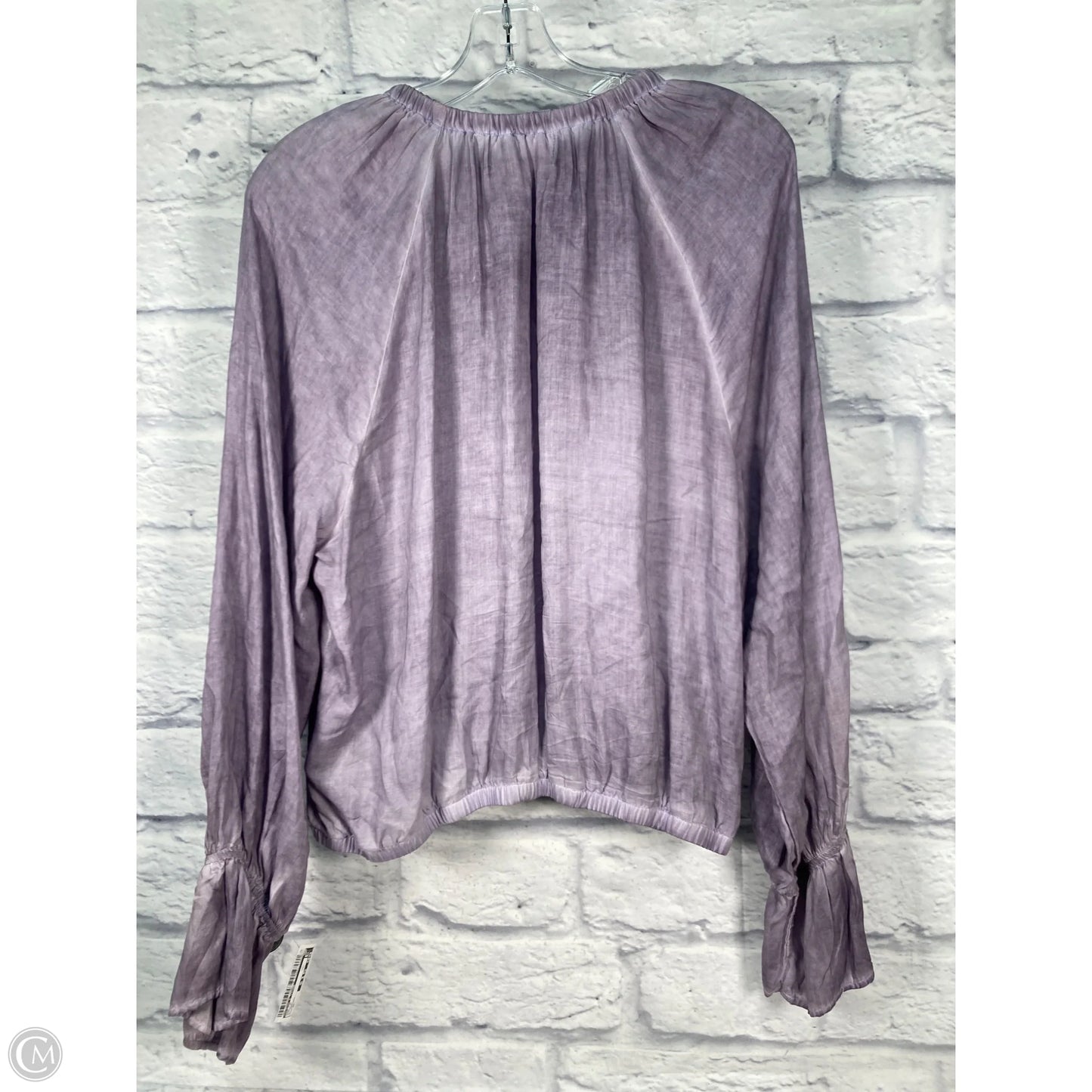 Top Long Sleeve By Cloth & Stone In Purple, Size: Xl
