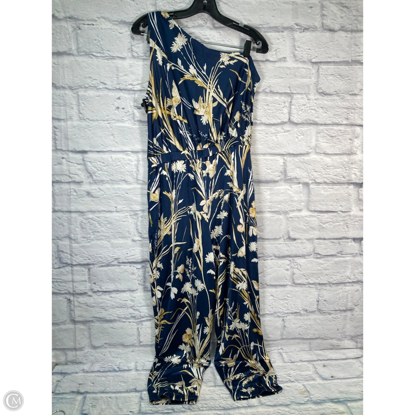 Jumpsuit By Maeve In Blue & Yellow, Size: Mp