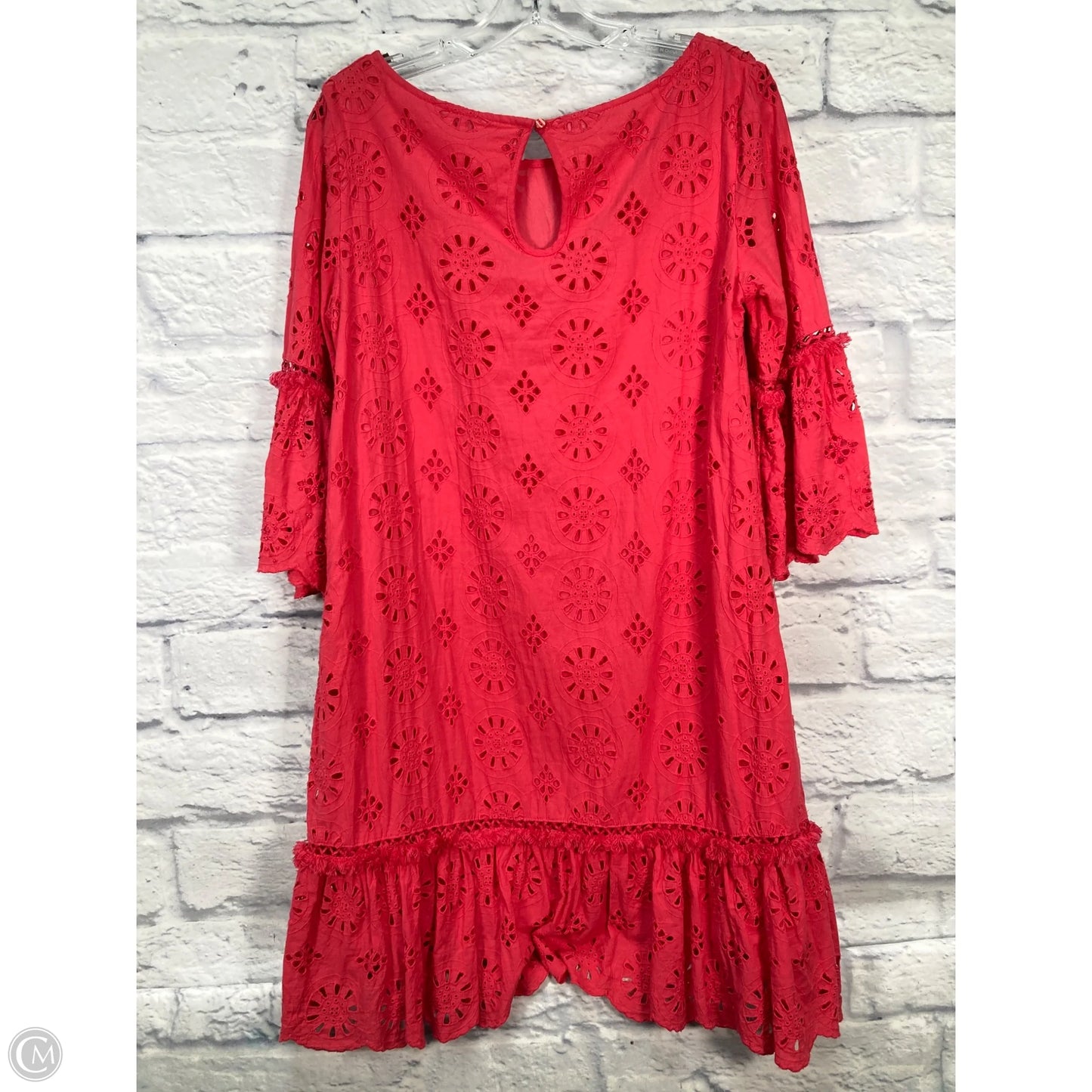 Dress Casual Short By Anthropologie In Pink, Size: S