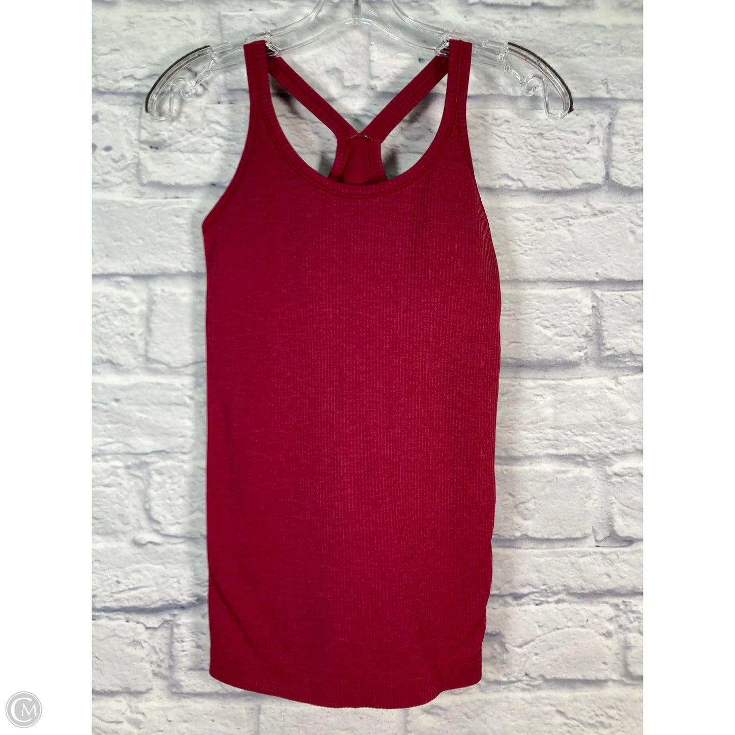Athletic Tank Top By Lululemon In Red, Size: 4