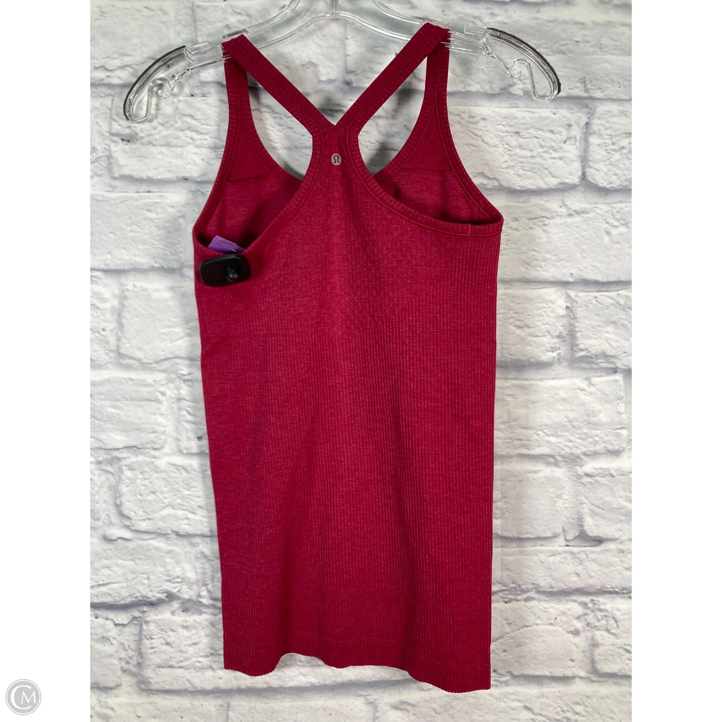 Athletic Tank Top By Lululemon In Red, Size: 4