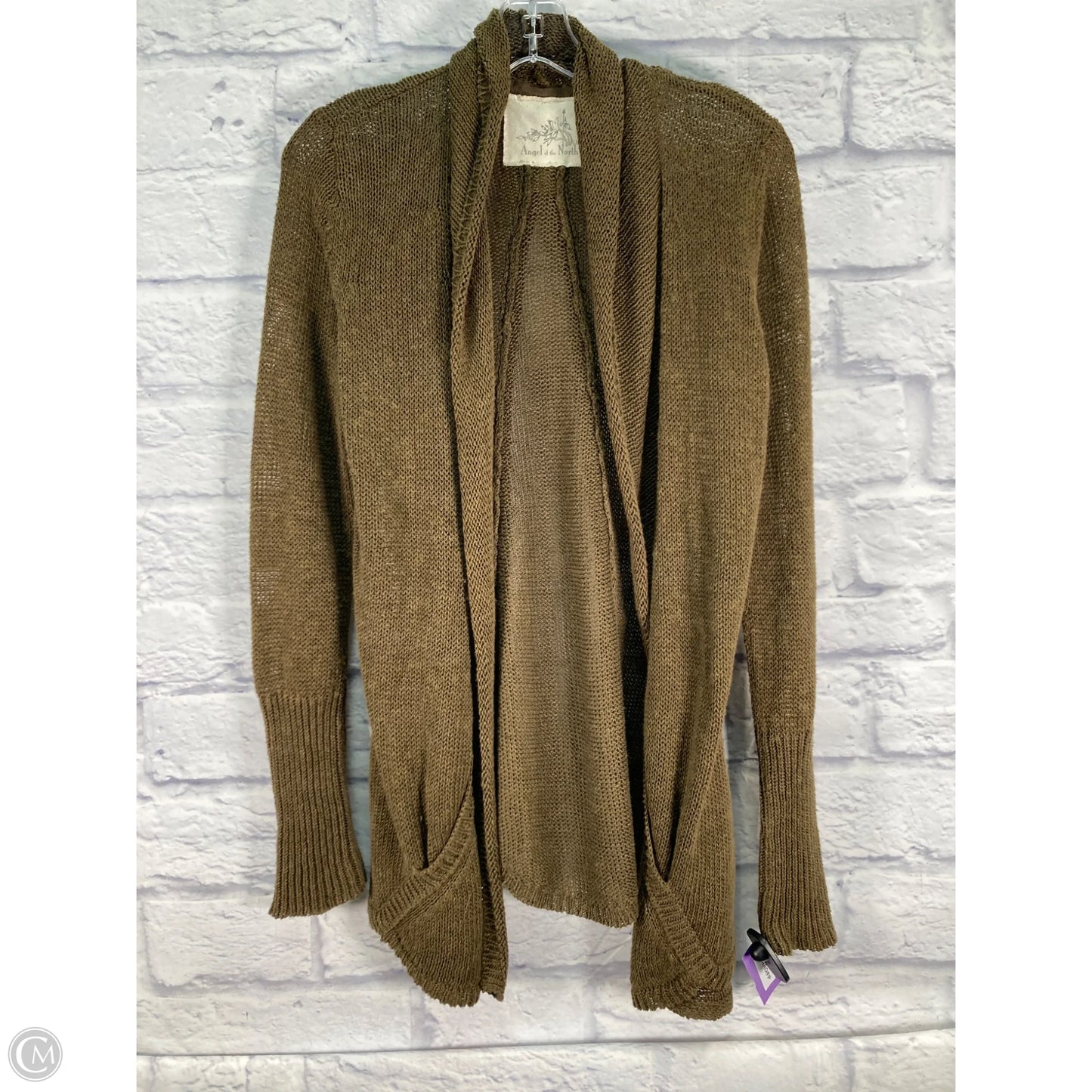 Sweater Cardigan By Anthropologie In Green, Size: S