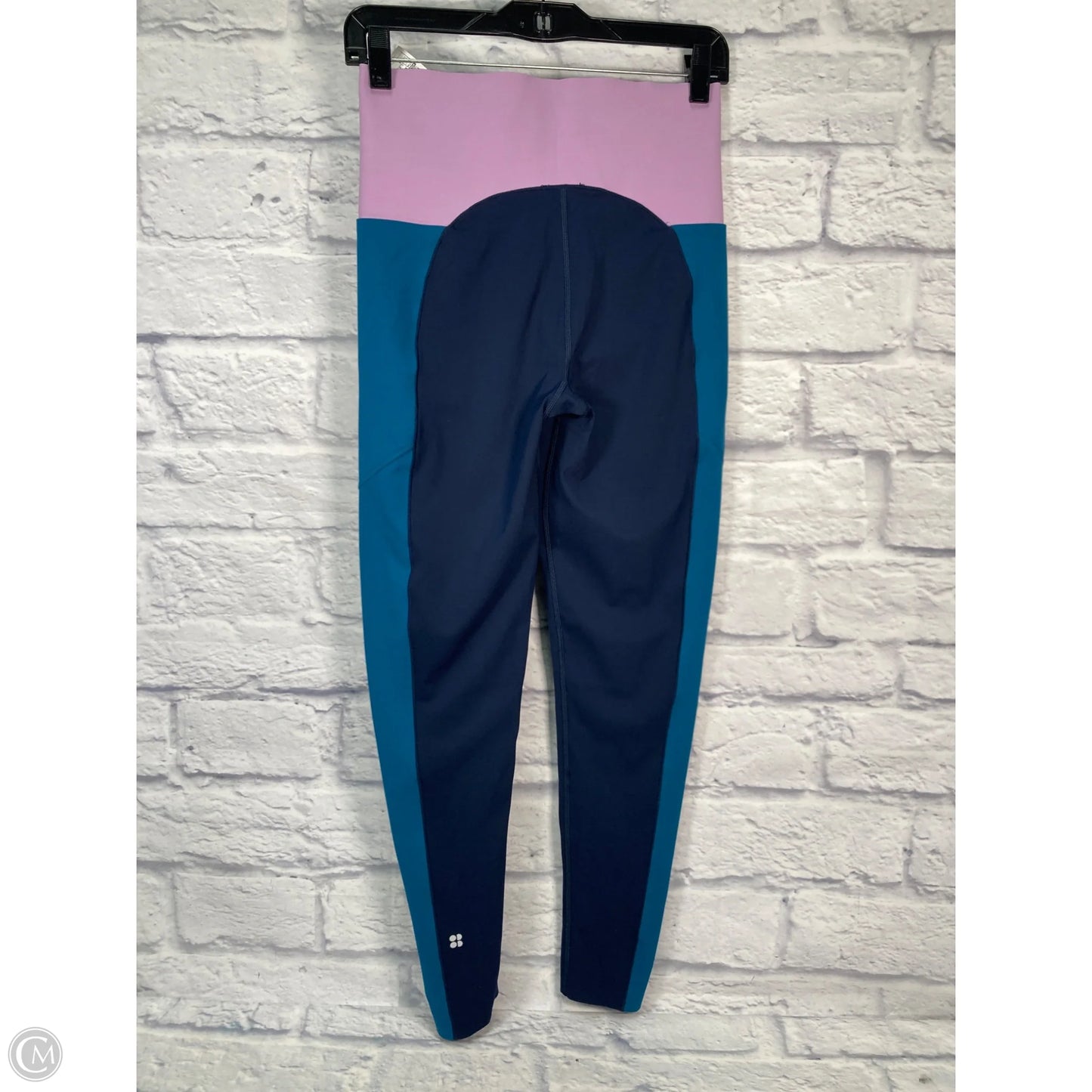 Athletic Leggings By Sweaty Betty In Blue, Size: M