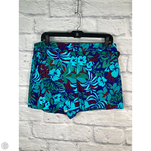 Shorts By Trina Turk In Blue & Green, Size: 10