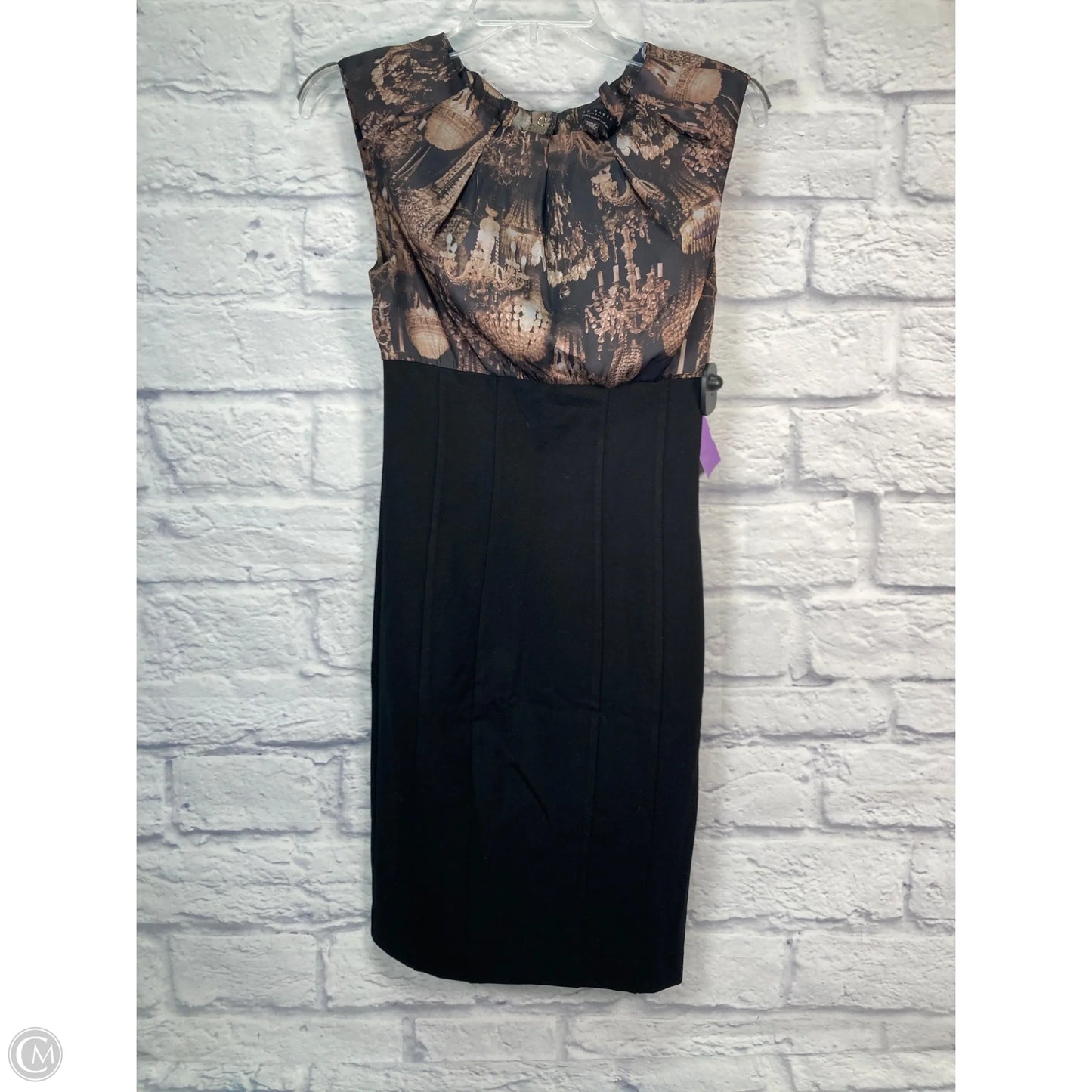 Dress Party Short By Ted Baker In Black & Brown, Size: S