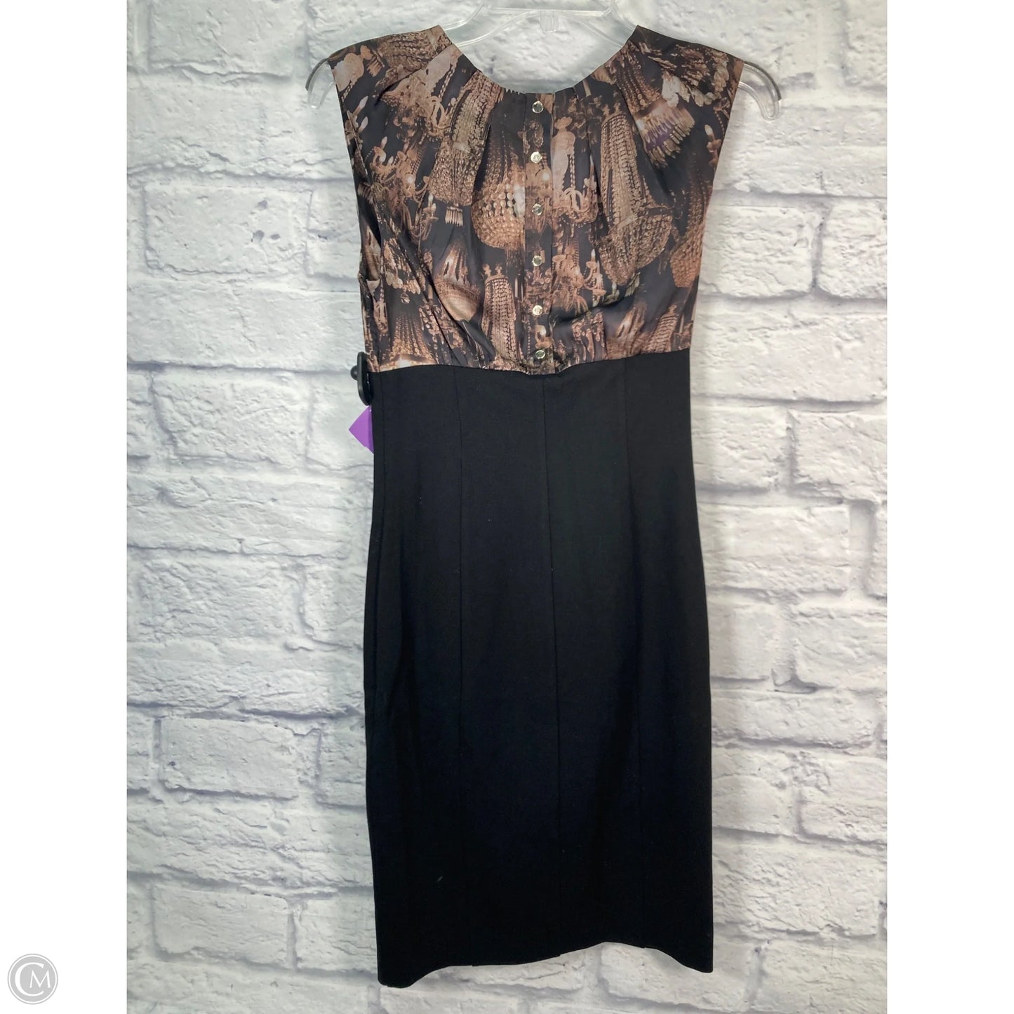 Dress Party Short By Ted Baker In Black & Brown, Size: S