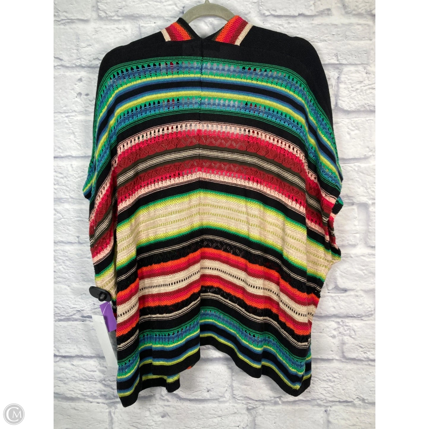 Vest Sweater By Lauren By Ralph Lauren In Striped Pattern, Size: Sp