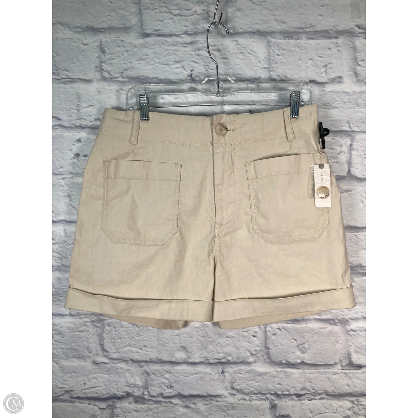 Shorts By Anthropologie In Tan, Size: 12