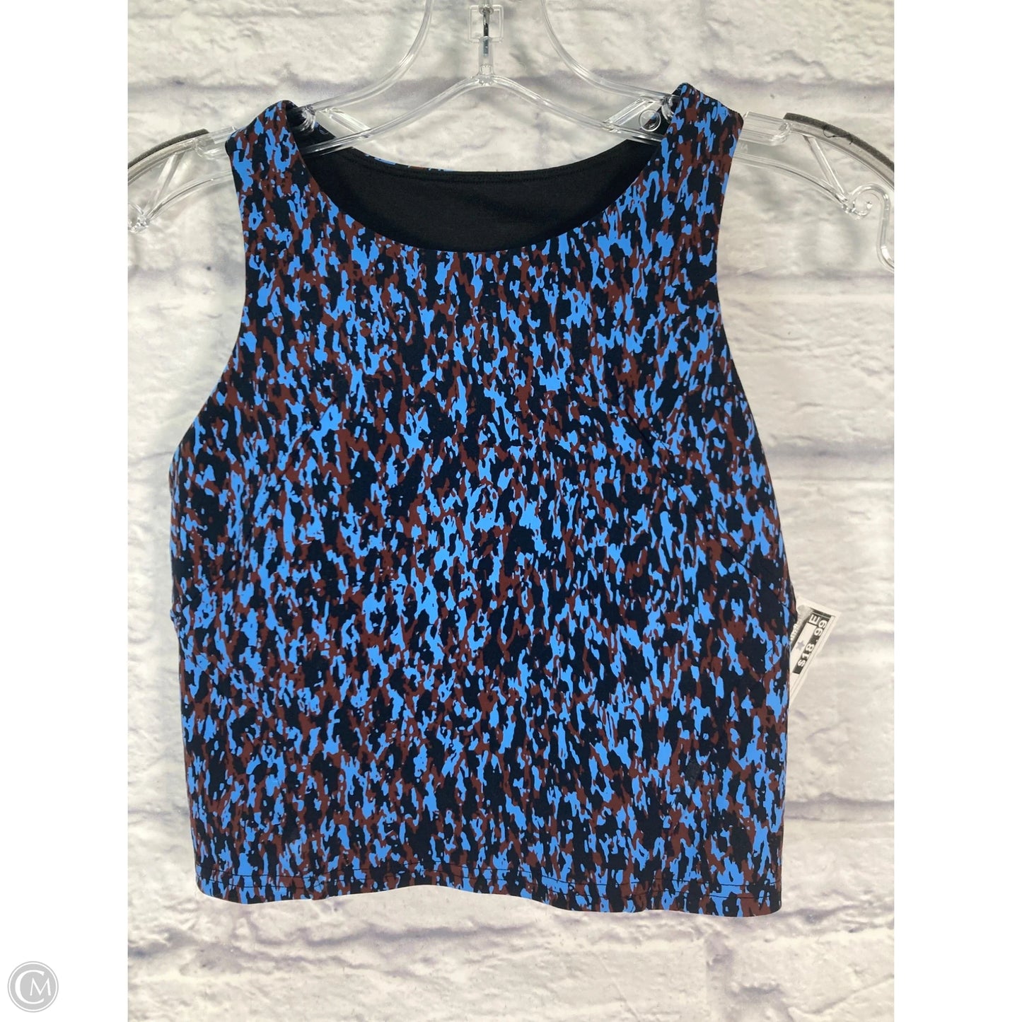 Athletic Bra By Lululemon In Blue & Brown, Size: 4
