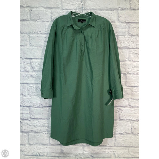 Dress Casual Short By Pomander Place In Green, Size: Xl