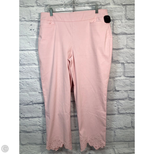 Pants Other By Chicos In Pink, Size: 10