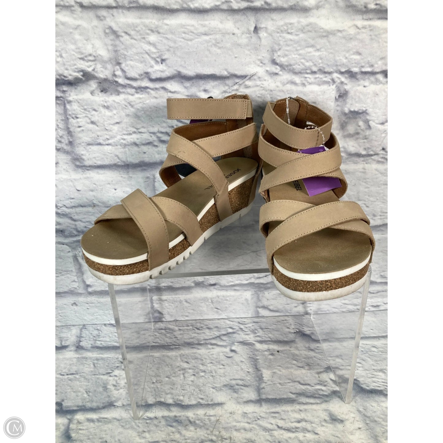 Sandals Flats By Josef Seibel In Brown, Size: 7.5