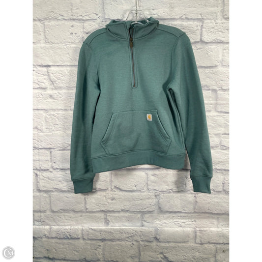 Sweatshirt Collar By Carhartt In Blue, Size: Xs