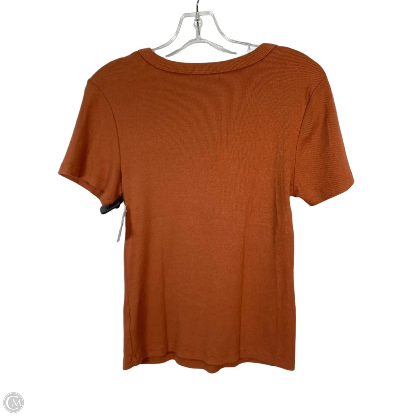 Top Short Sleeve Basic By Michael Stars In Orange, Size: M