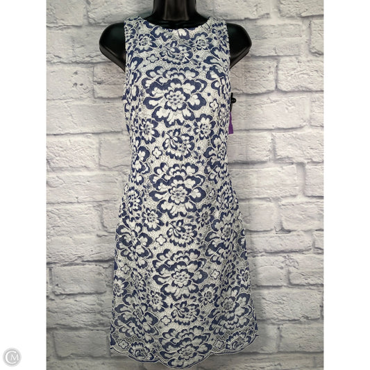 Dress Party Short By Lauren By Ralph Lauren In Blue & White, Size: S