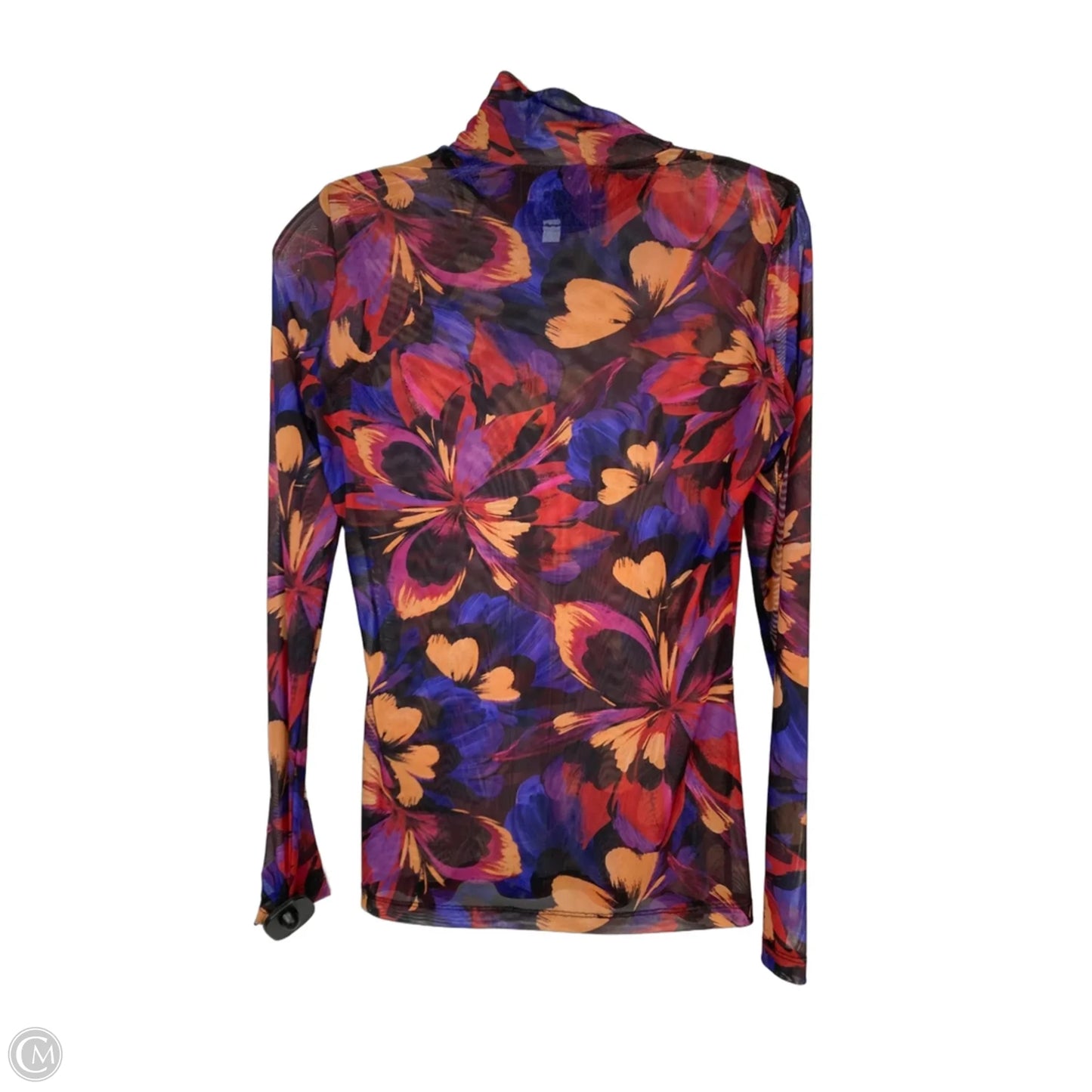Top Long Sleeve By Johnny Was In Floral Print, Size: Xs