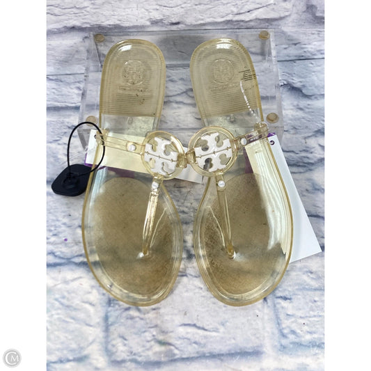 Sandals Designer By Tory Burch In Clear, Size: 6