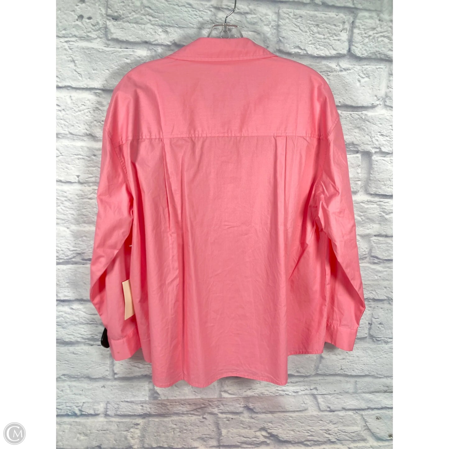Top Long Sleeve By Clothes Mentor In Pink, Size: S