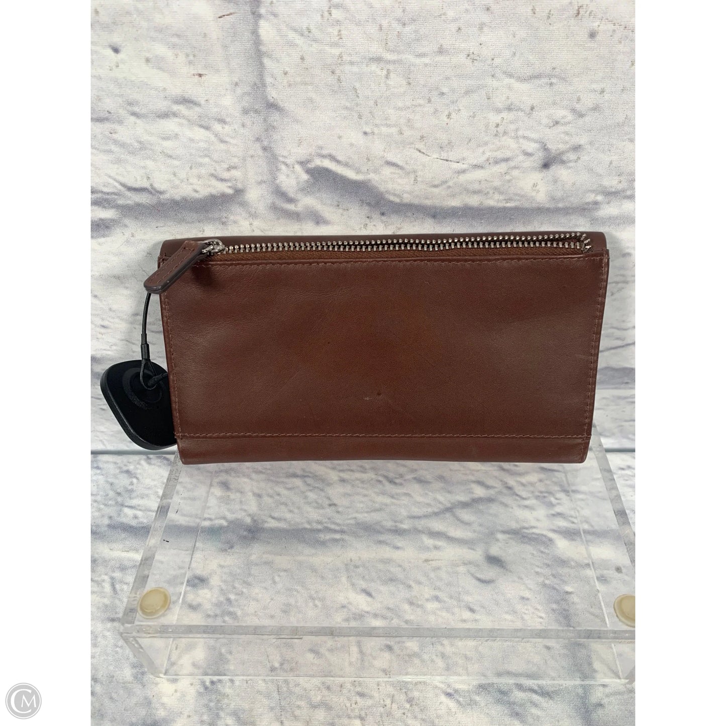 Wallet Leather By Clothes Mentor, Size: Large