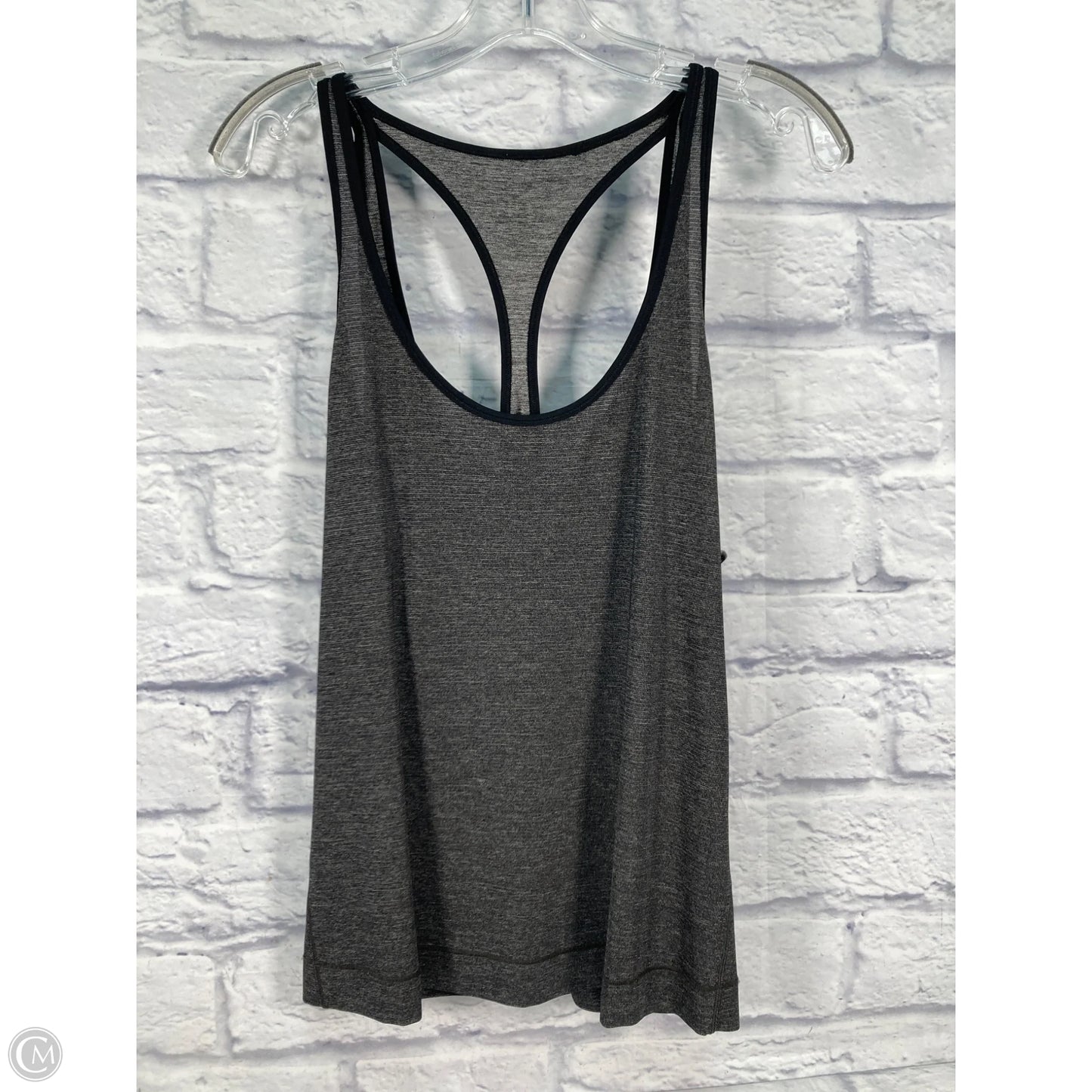Athletic Tank Top By Lululemon In Grey, Size: M