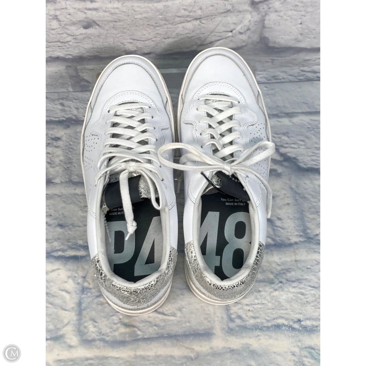 Shoes Sneakers By P448 In White, Size: 10
