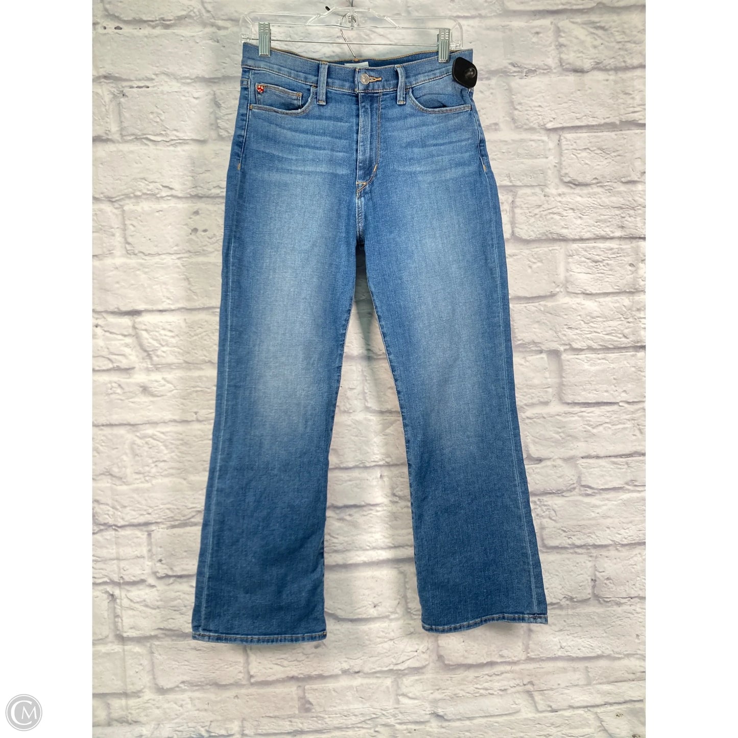 Jeans Boot Cut By Hudson In Blue Denim, Size: 8