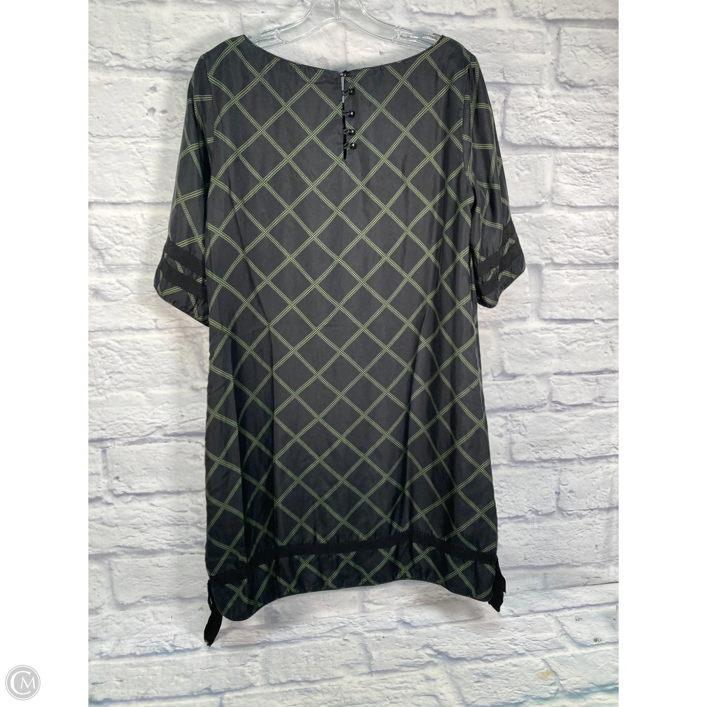 Dress Party Short By Elizabeth Mckay In Black & Green, Size: M