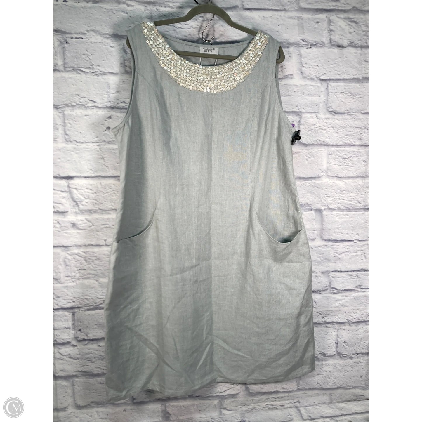 Dress Casual Short By Clothes Mentor In Grey, Size: Xl