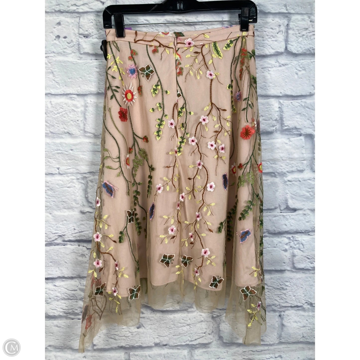 Skirt Midi By Eva Franco In Floral Print, Size: 4p