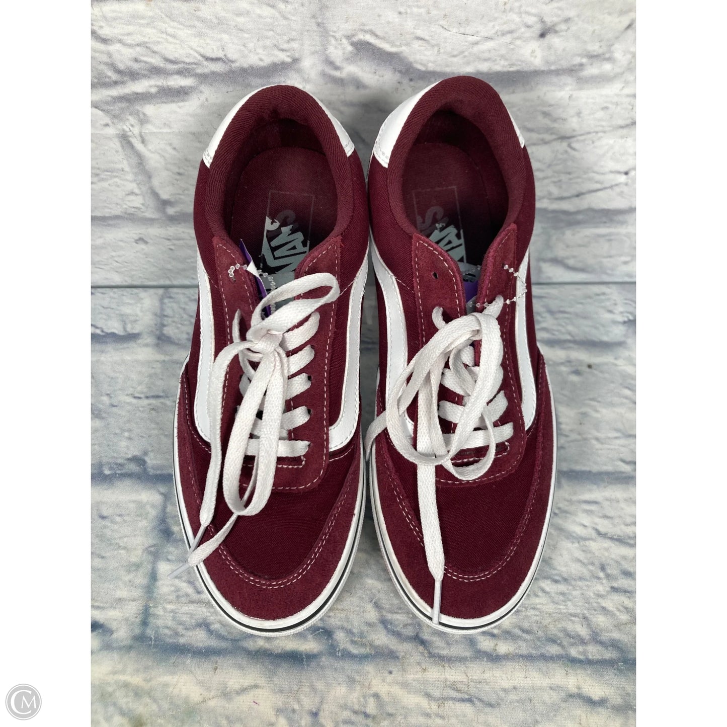 Shoes Sneakers By Vans In Red, Size: 8