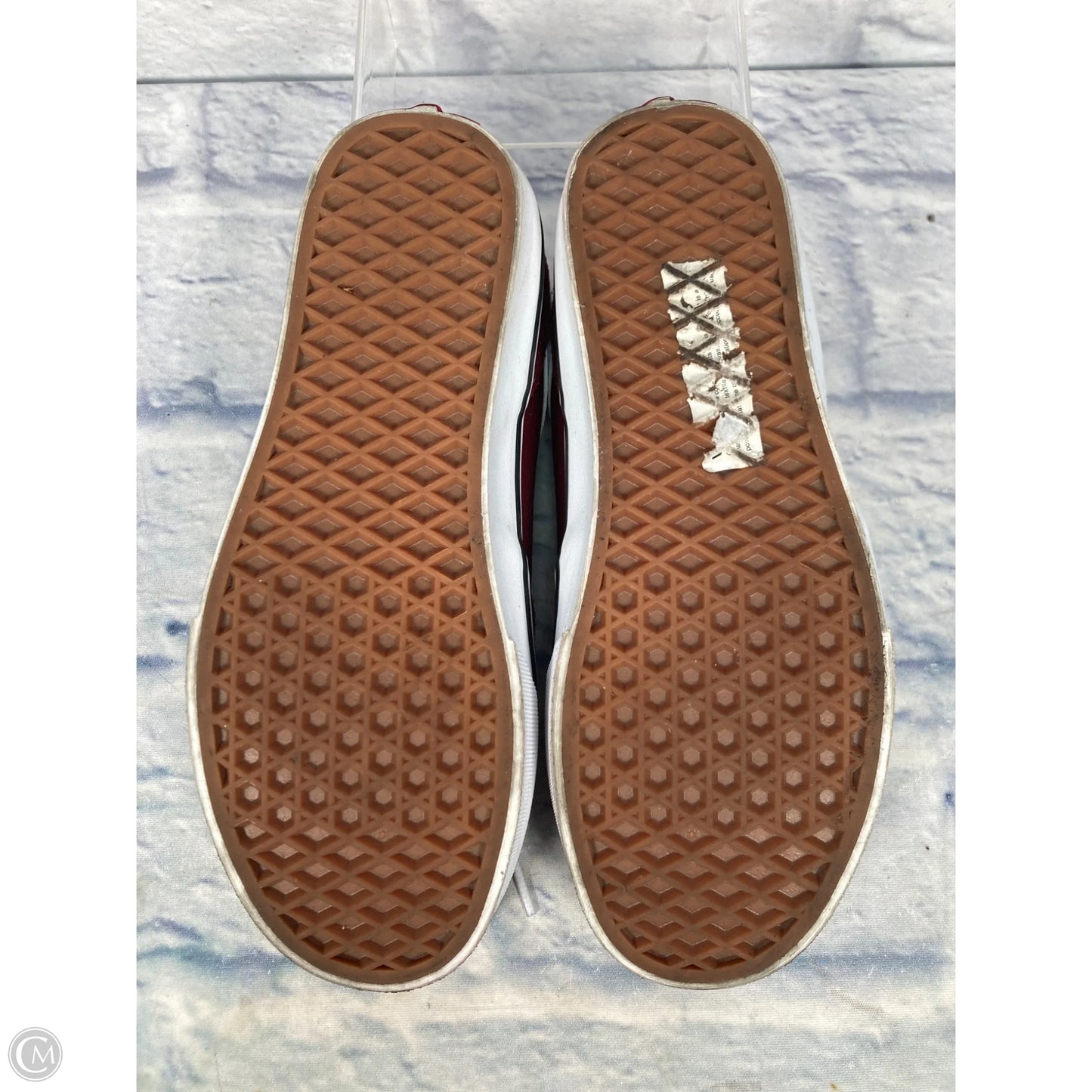 Shoes Sneakers By Vans In Red, Size: 8