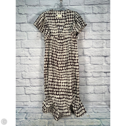 Dress Casual Midi By Maeve In Polkadot Pattern, Size: Xxs
