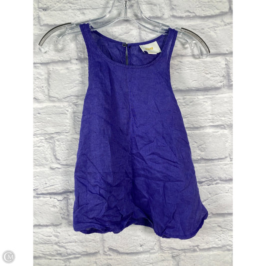 Top Sleeveless By Maeve In Purple, Size: Xs