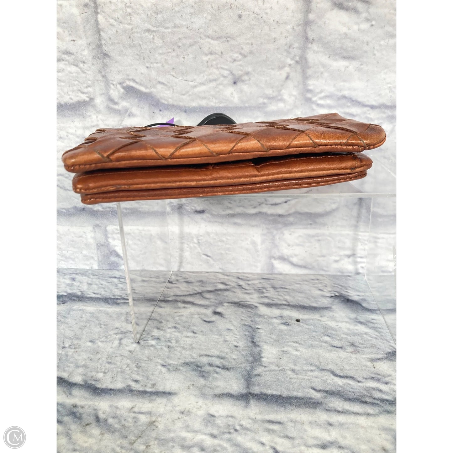 Wallet Leather By Clothes Mentor, Size: Medium