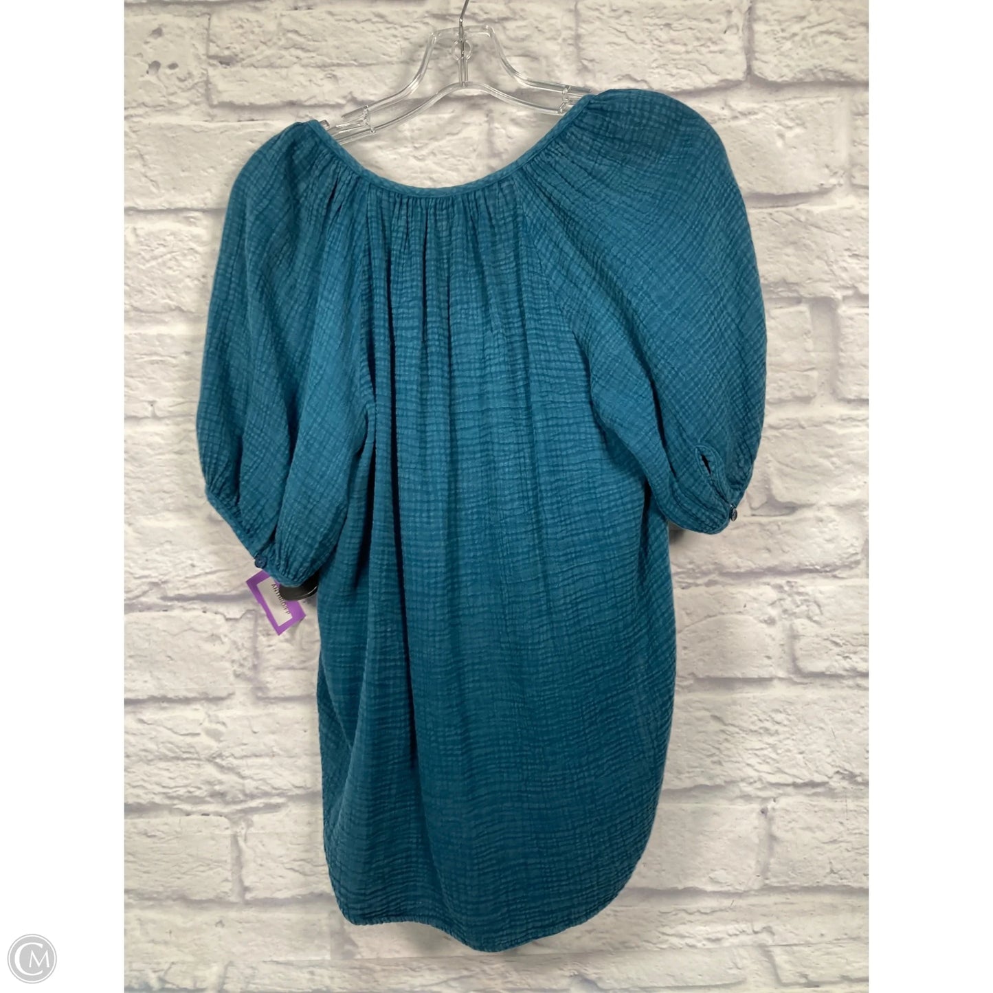 Top Short Sleeve By Pilcro In Blue, Size: Xs