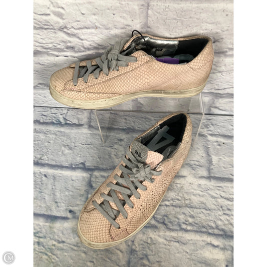Shoes Sneakers By P448 In Pink, Size: 8.5