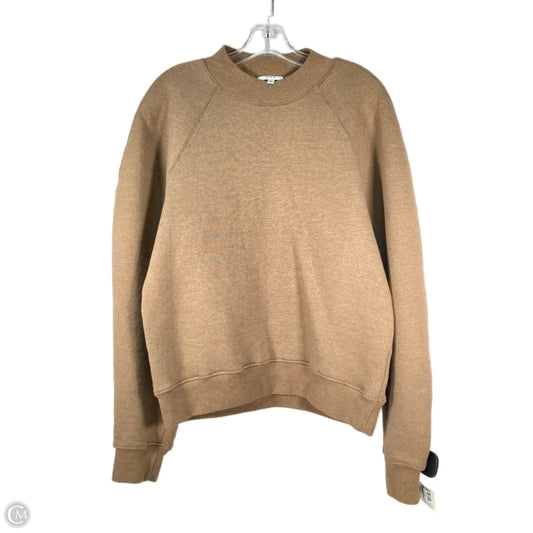 Sweatshirt Crewneck By Agolde In Brown, Size: M